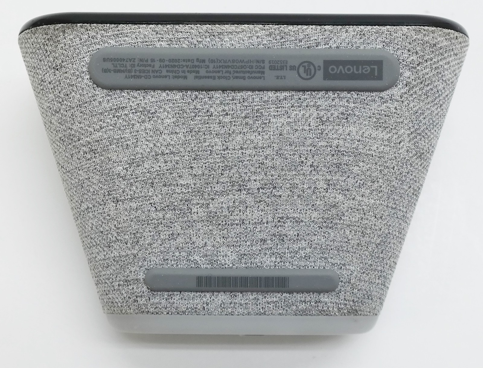 Lenovo CD-4N341Y Smart Clock Essential – Hemp Grey