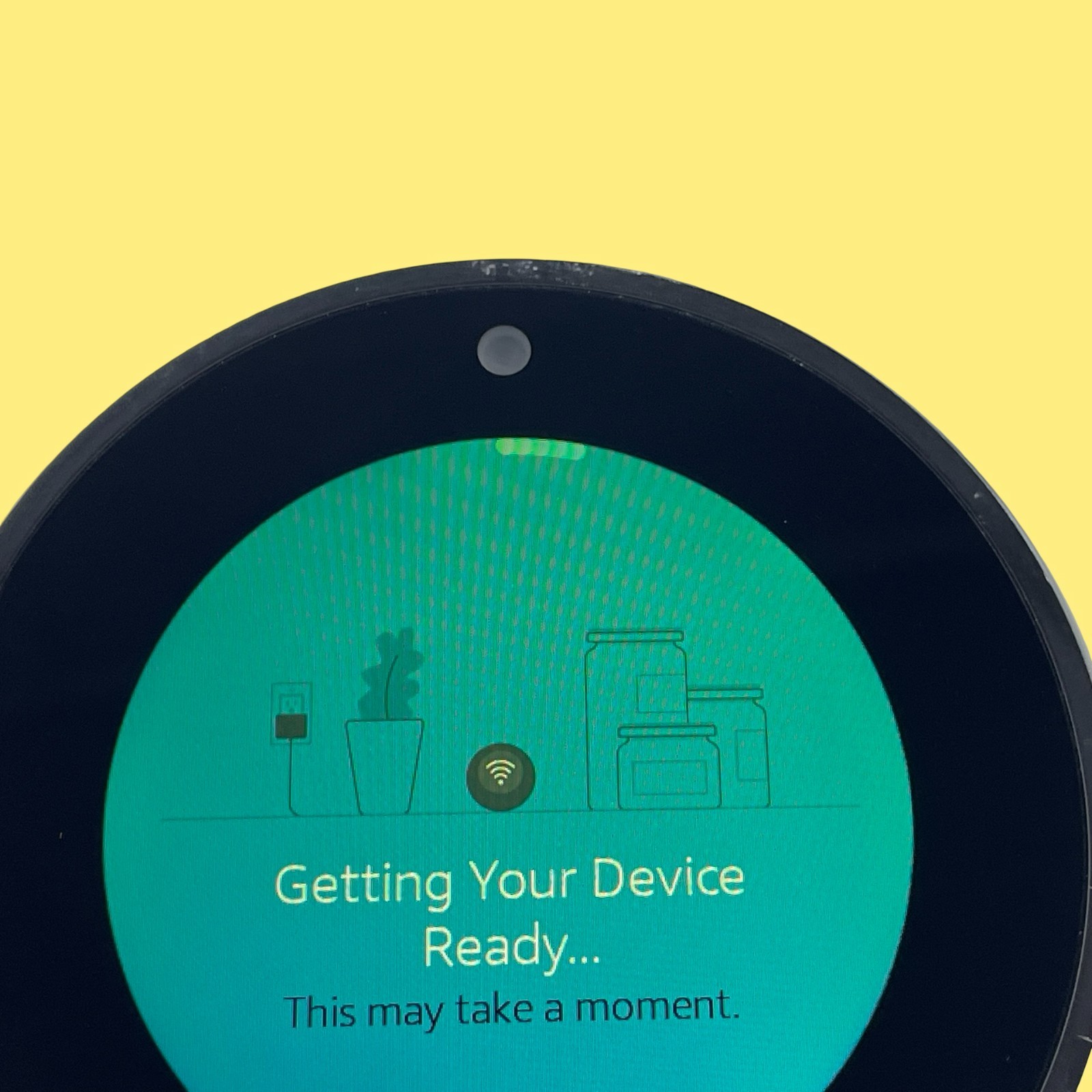 READ Amazon Echo Spot Home Smart Device VN94DQ #5825 z65b202
