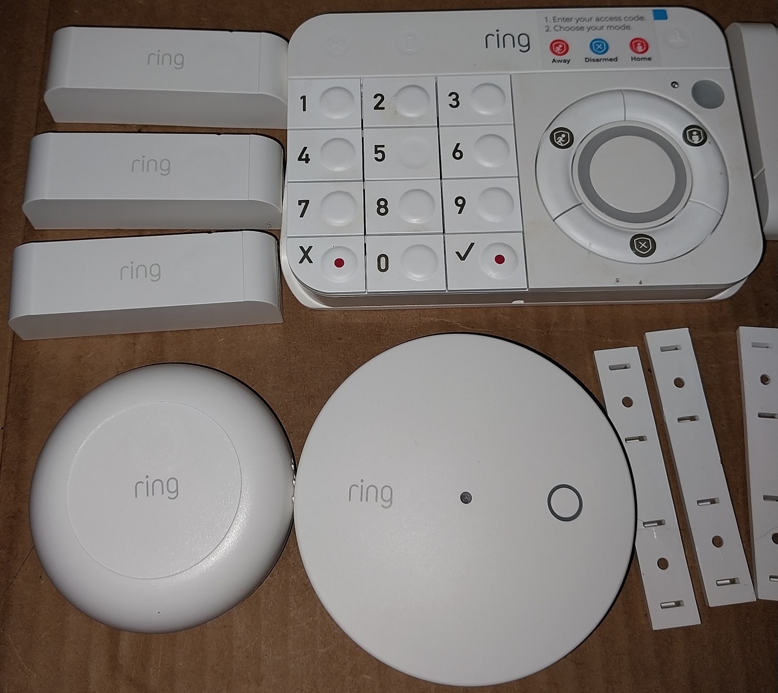 Ring Home Security Window System Bundle And Ring Smoke Detector