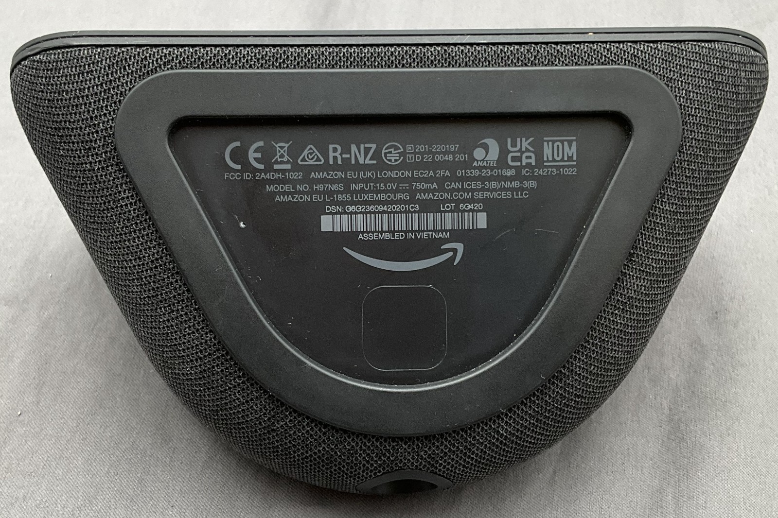 Amazon Echo Show 5 (3rd Gen) – Charcoal H97N6S Excellent