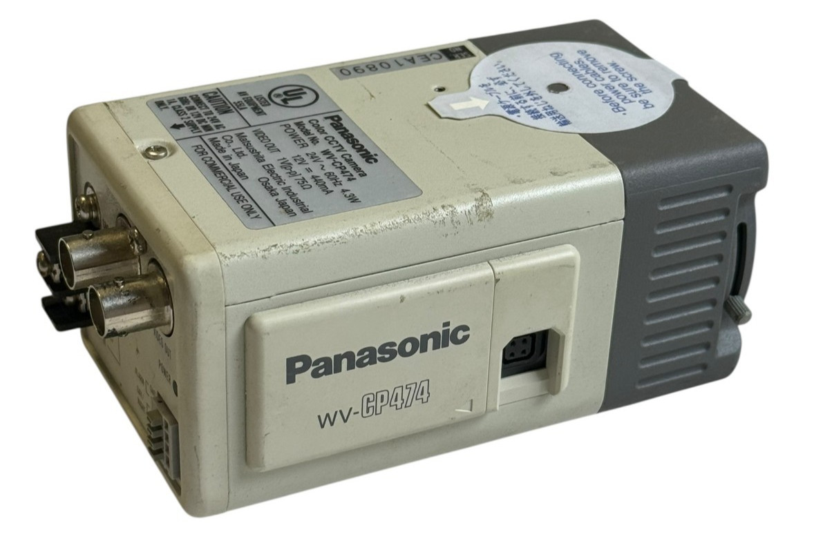 Panasonic WV-CP474 Color CCTV Security Camera Analog BNC Japan
