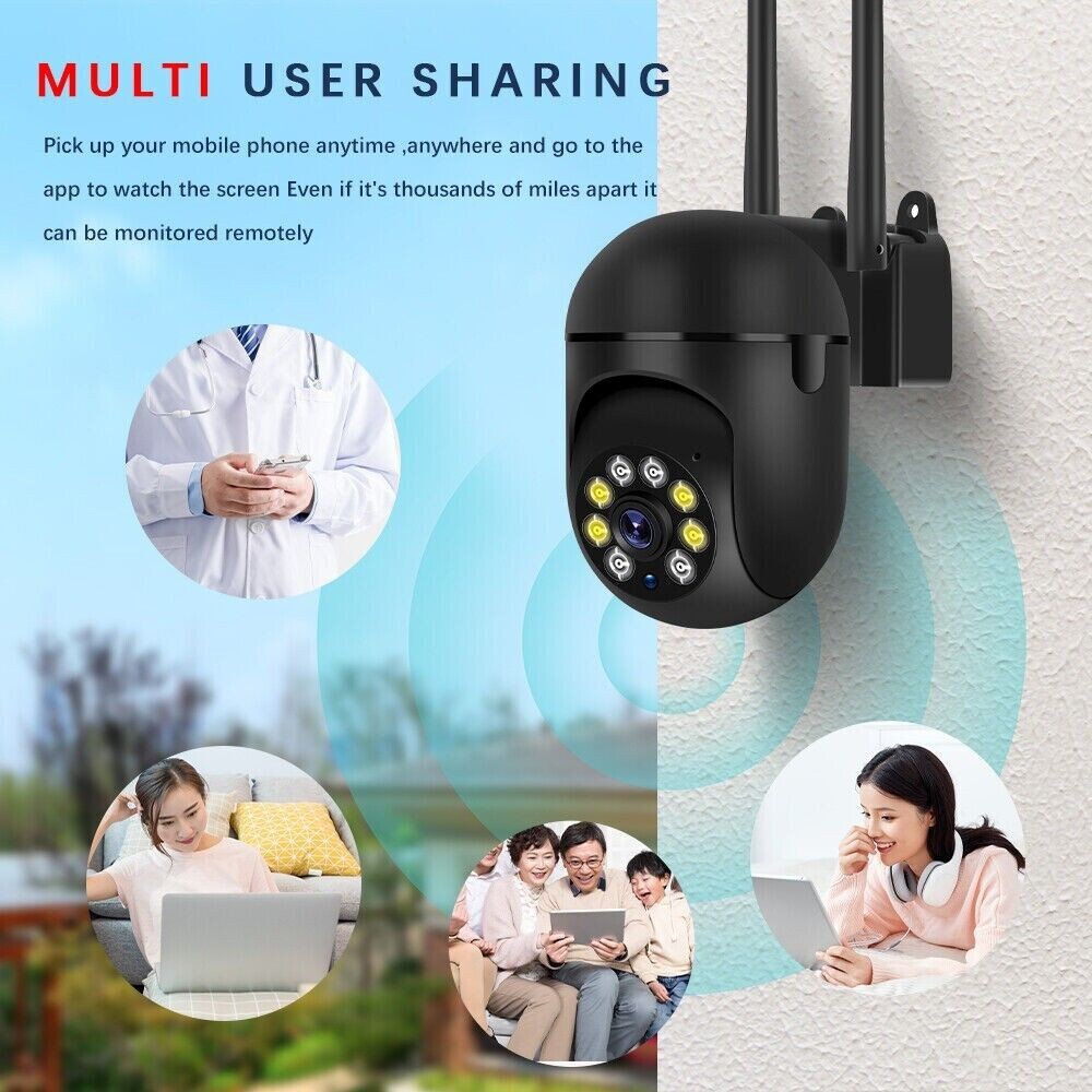 3MP HD Smart 5G Wifi Camera IP66, White