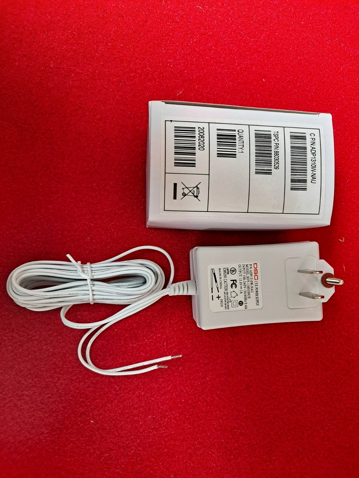 3-Qty ADP1310W-NAU ITE Power Supply 13.8V 1A for ADT Alarm 88030529