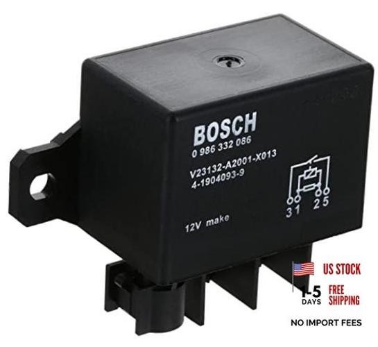 0986332086 Normal Open Power Relay – 4 Contacts, 12V, 150A; Resistor; with