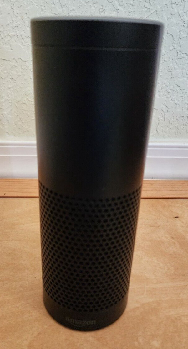 Amazon Echo GEN 1 BLACK Alexa Smart Speaker SK705DI w/ Adapter