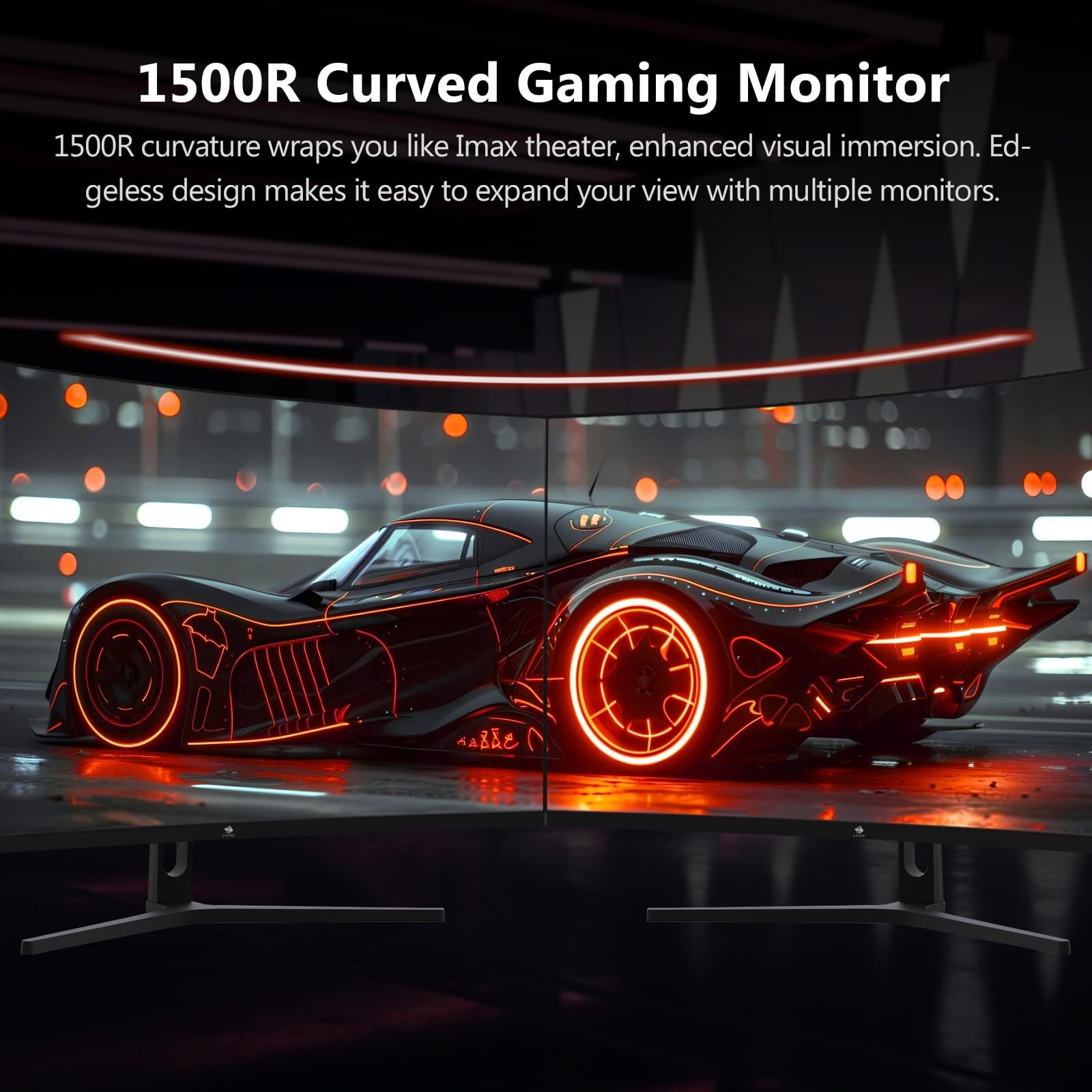 Z-Edge 32″ Curved Gaming Monitor FHD 1080P 240Hz 1ms 1500R DP HDMI