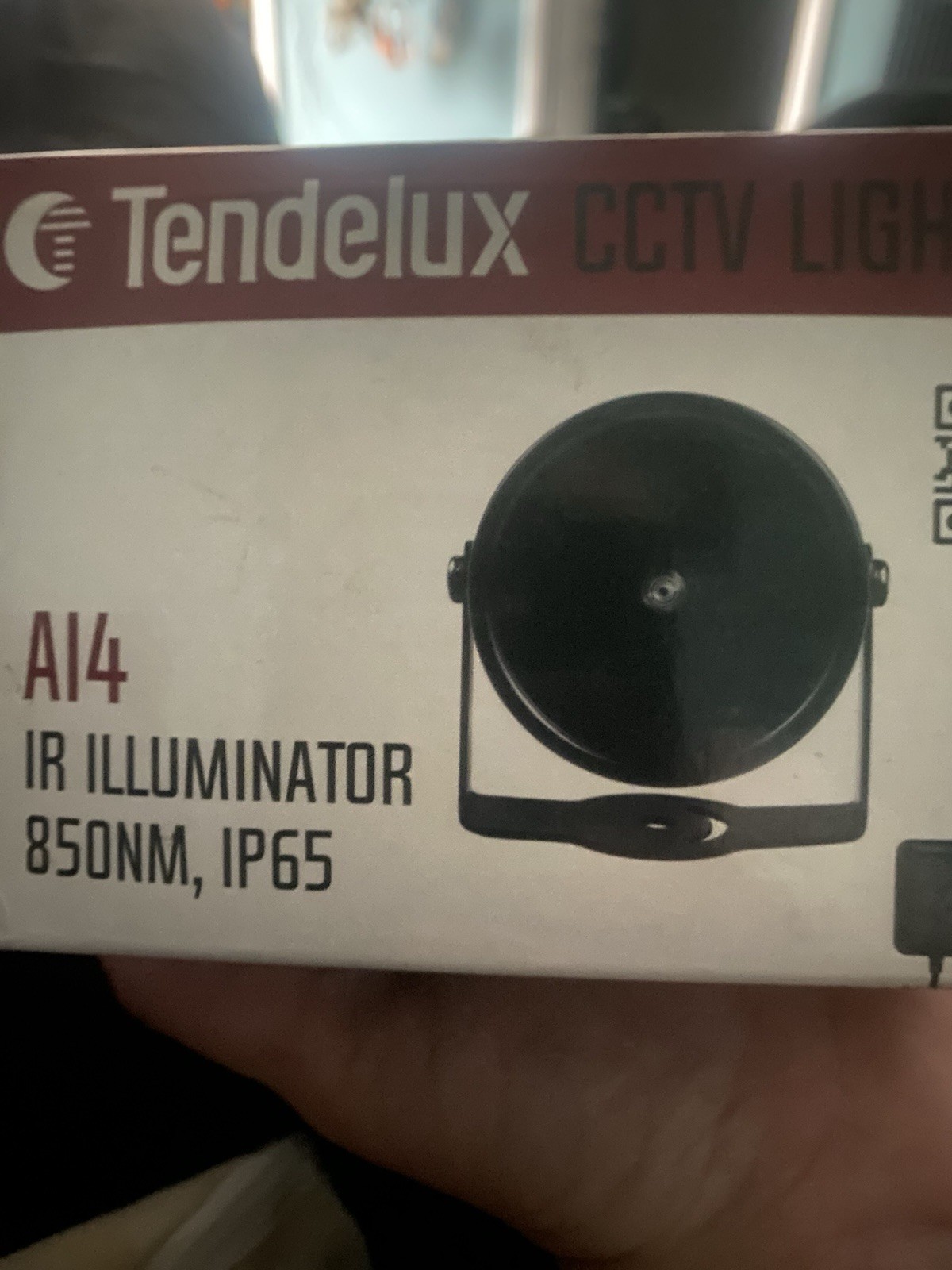 Tendelux AI4 IR Illuminator 850nm IP65 Black