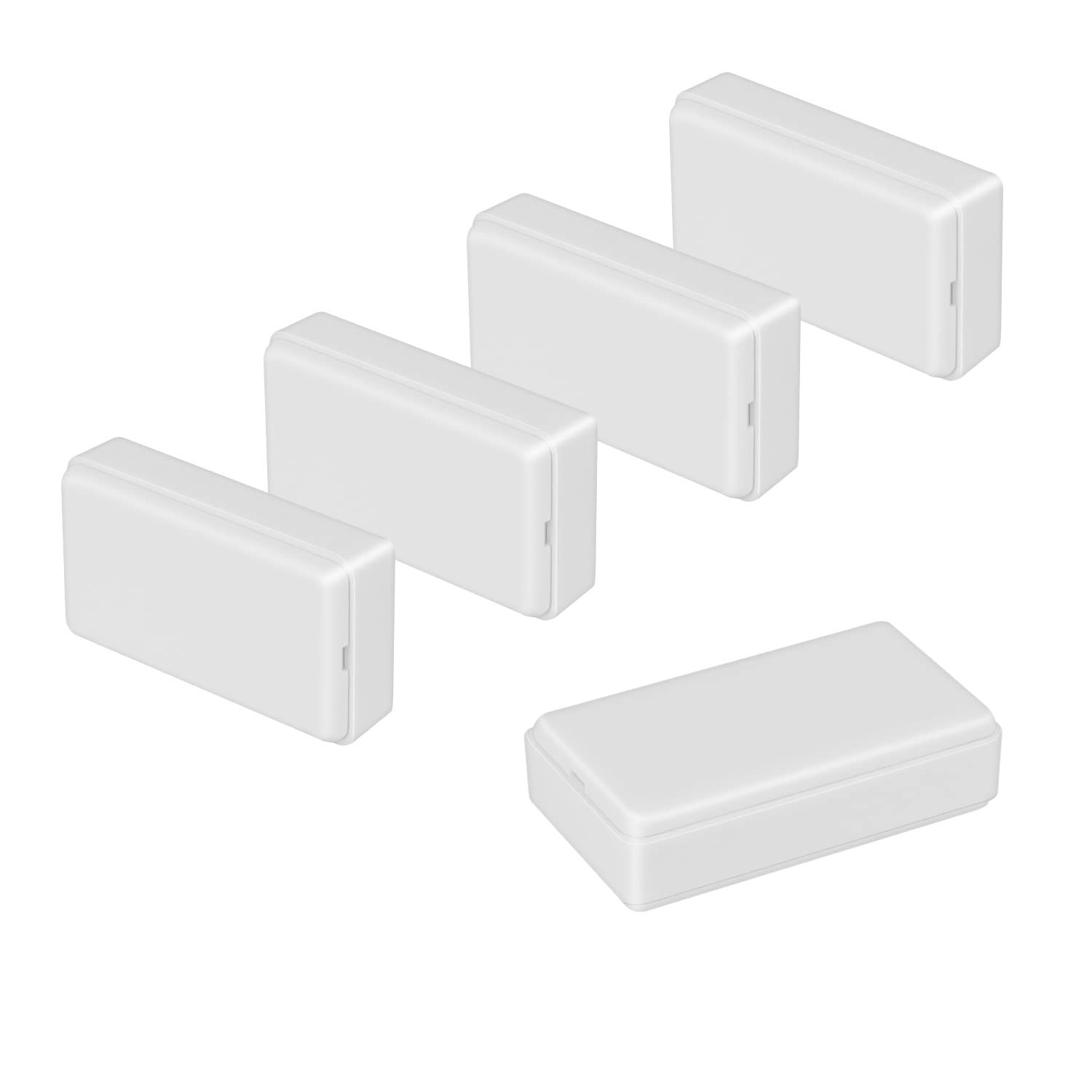 LeMotech Project Box 5 Pieces ABS Plastic 1.97″x 1.10″x 0.59″, 5 pieces