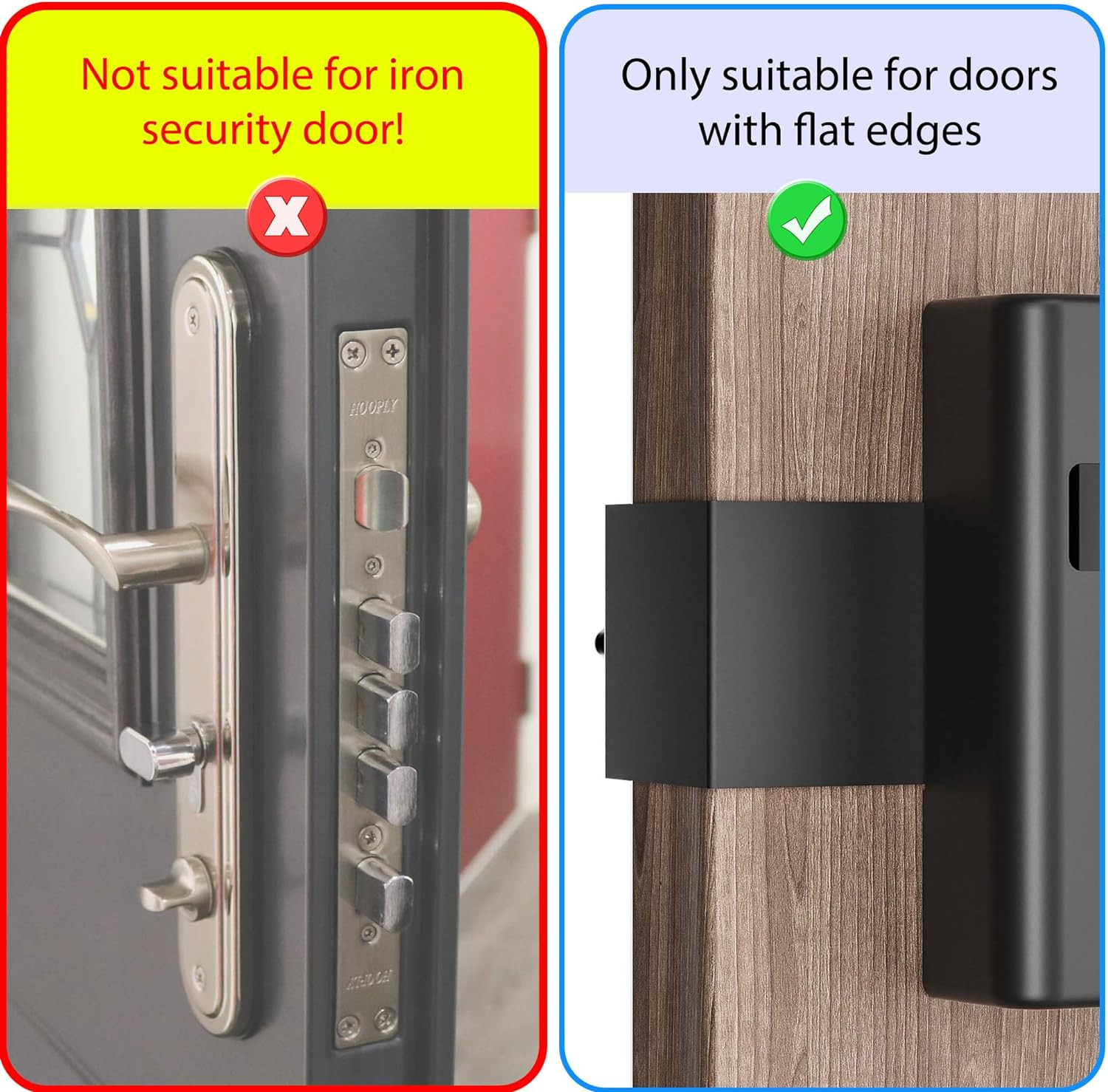 Anti Theft Video Doorbell Mount Bracket Holder Home Rentals 4/3/3 Plus 2021/2023