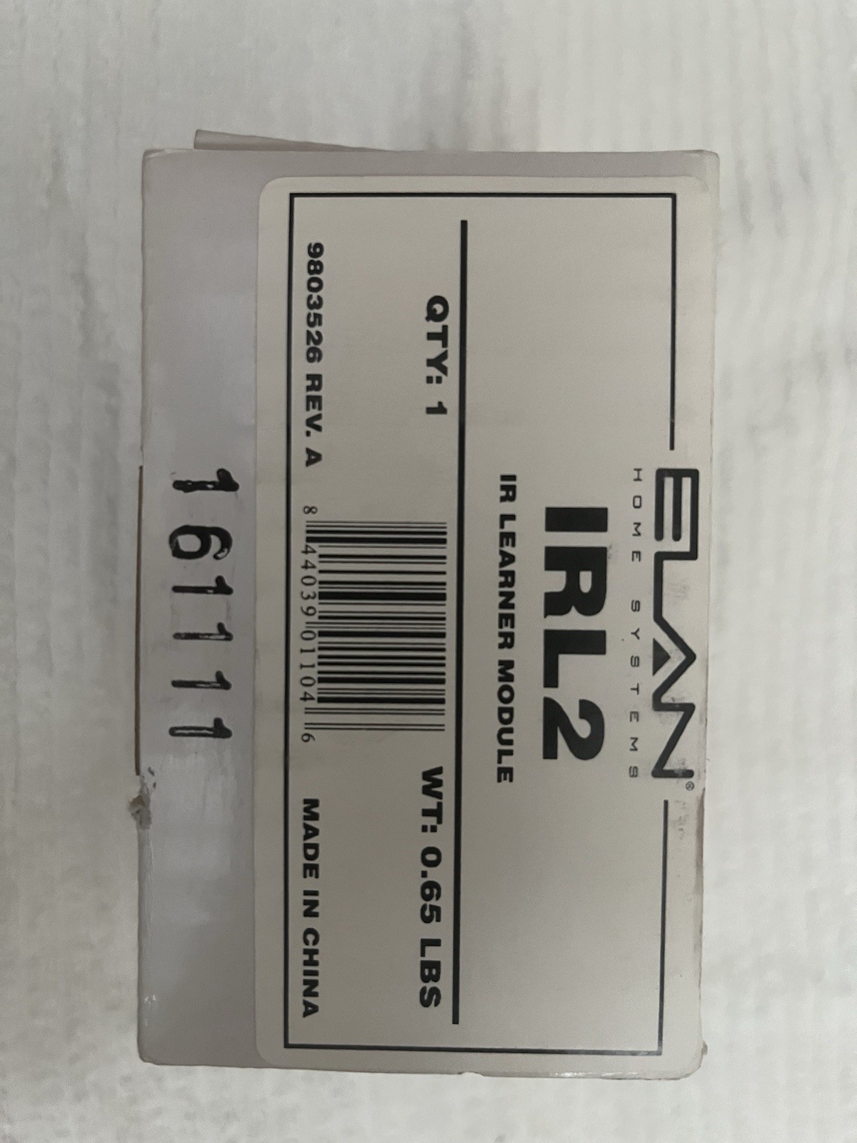 ELAN New IR Receiver Tube. Keypad IR Receiver/ Repeat System Home Automation