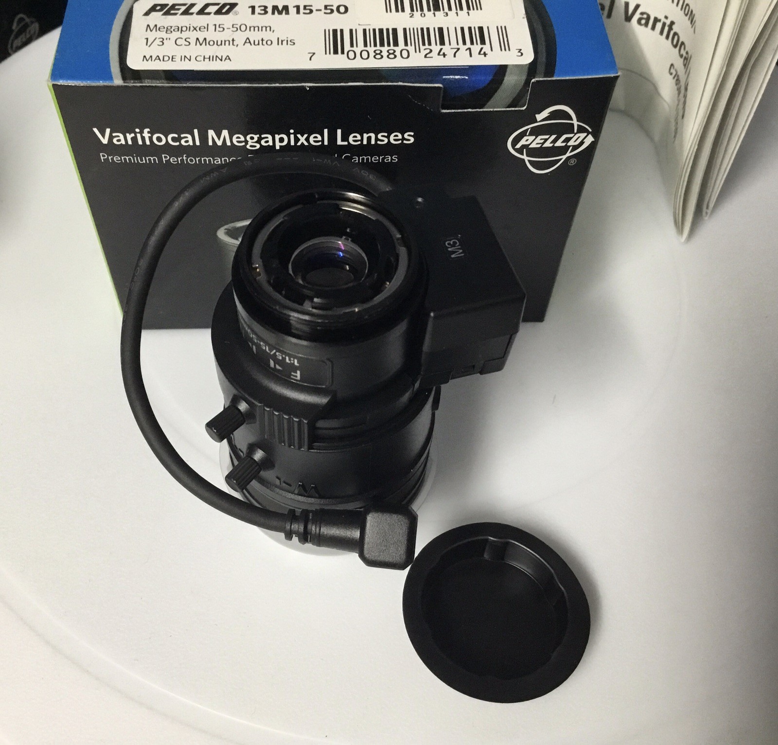 Pelco 13M15-50 Security Lens W/ 15-50mm 3 Megapixel For High Quality Images NEW!