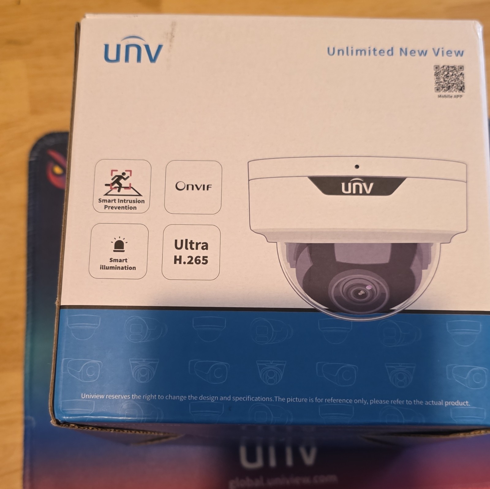 UNV IPC324SR-ADF28KM-H 4MP Wired IP Fixed Dome ONVIF H.265 IR White