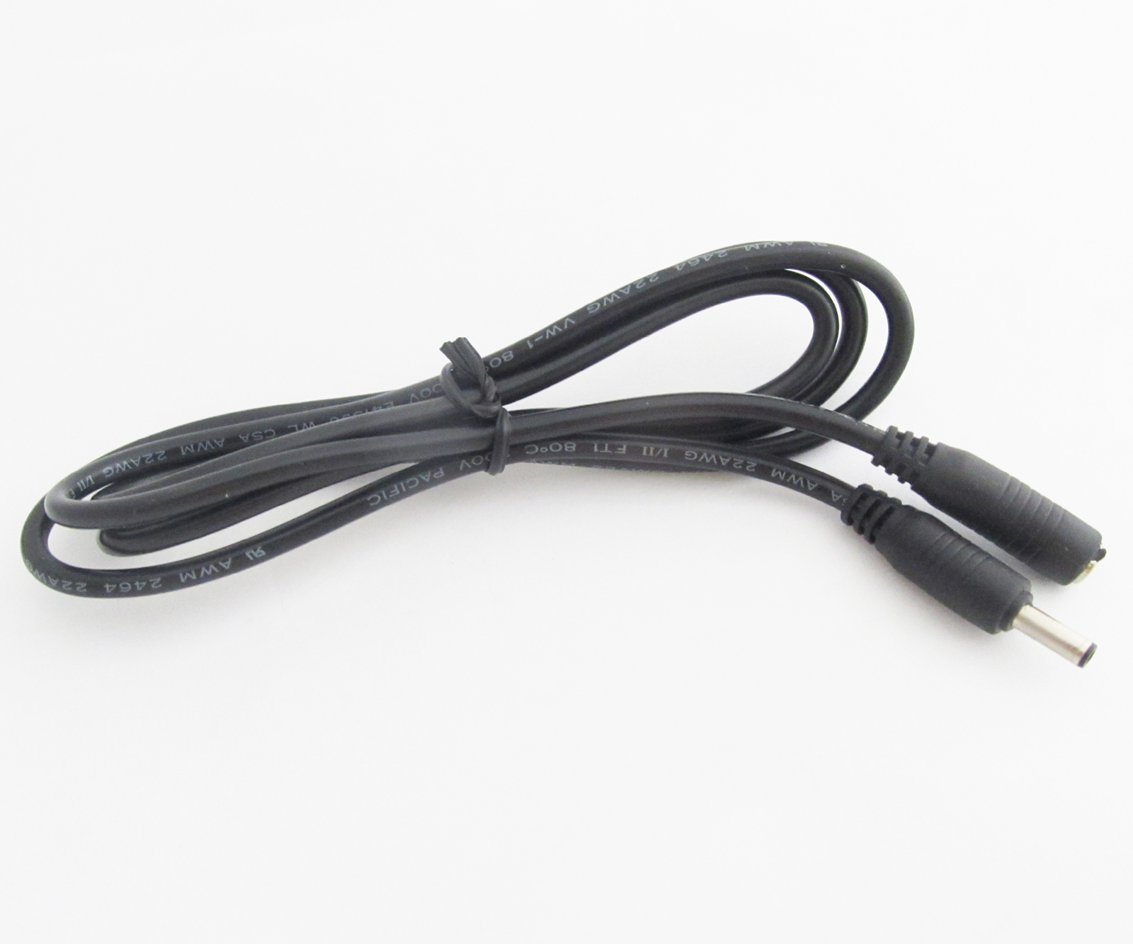 50pcs 1.5M/5ft 3.5×1.35mm DC Power Male to Female Camera Extension Cord Cable
