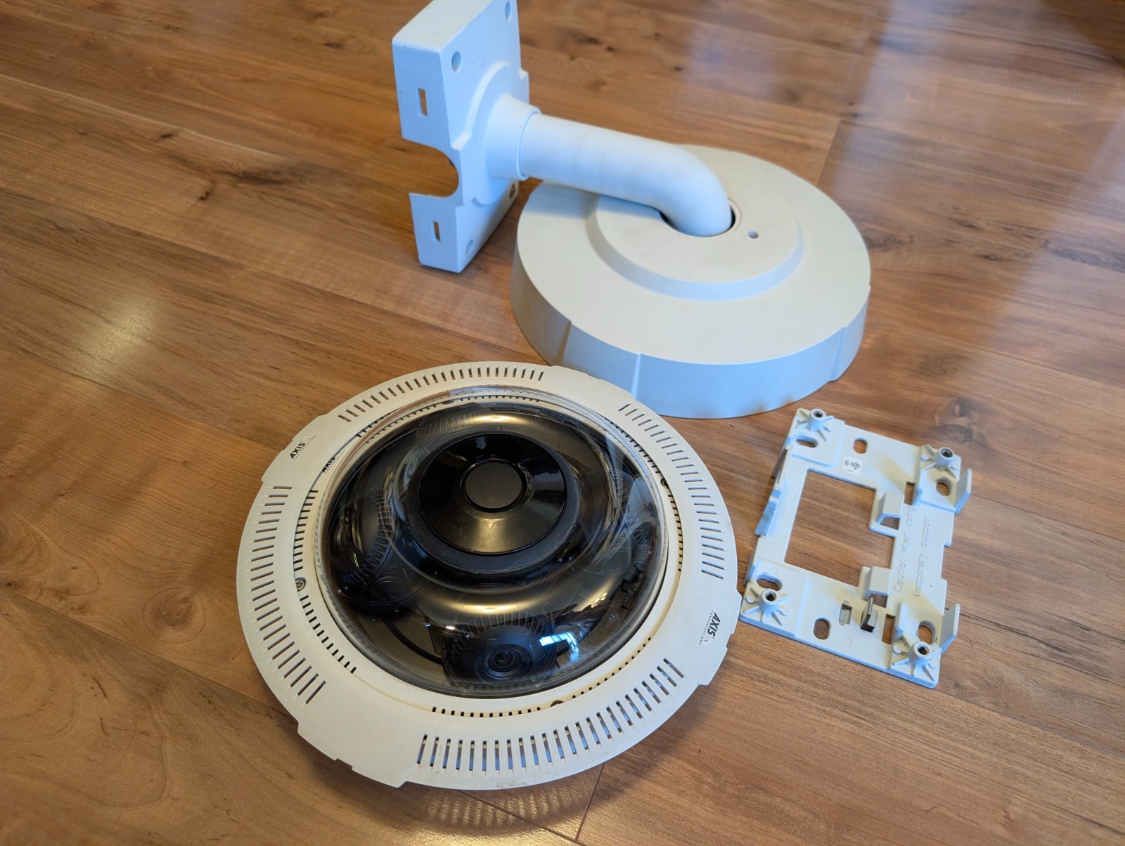 Axis P3717-PLE 8MP Panoramic Network Camera w/ Wall Mount & Bracket