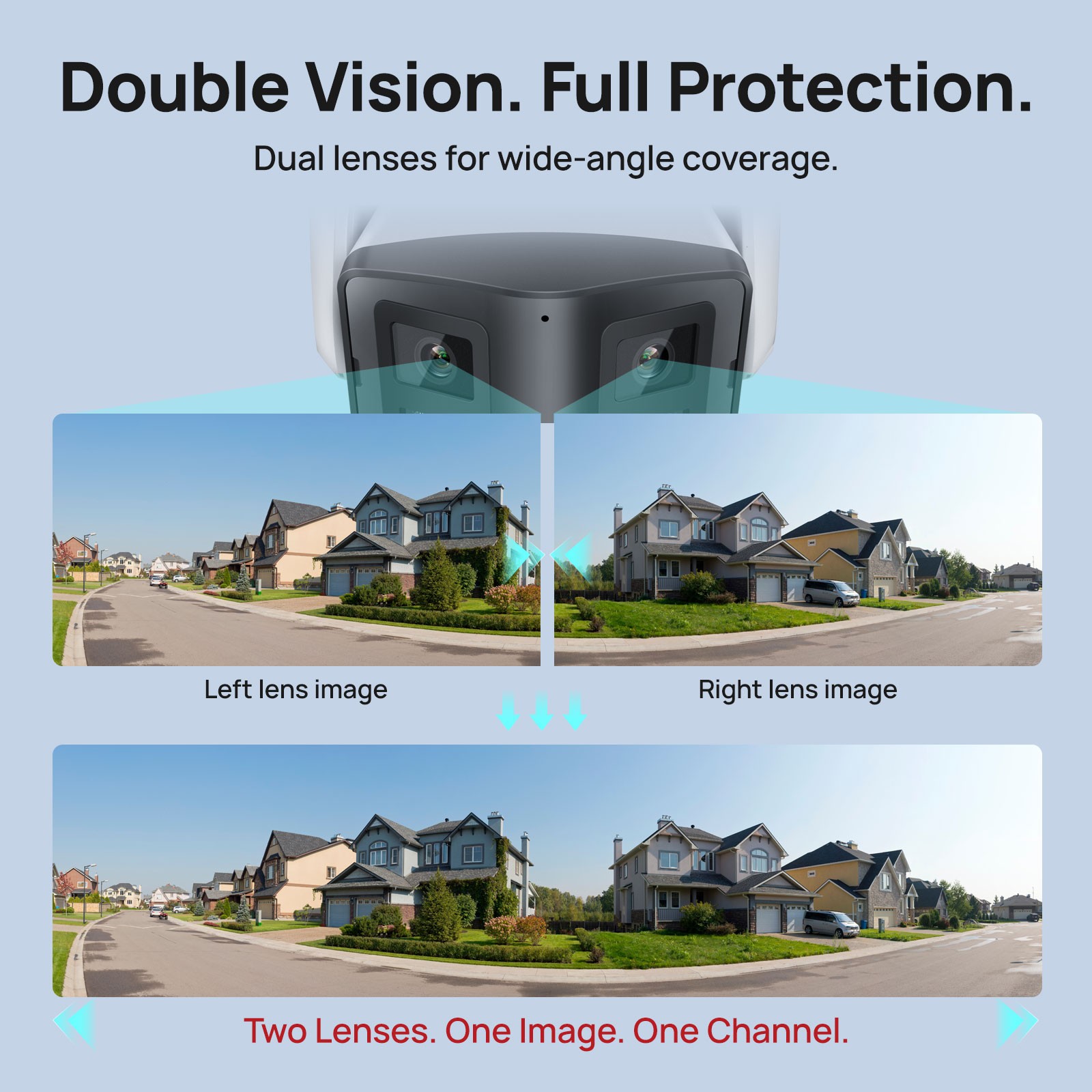 Vikylin 4K 8MP Dual Lens IR+Full Color IP POE Camera 2-Way Audio NDAA Compliant