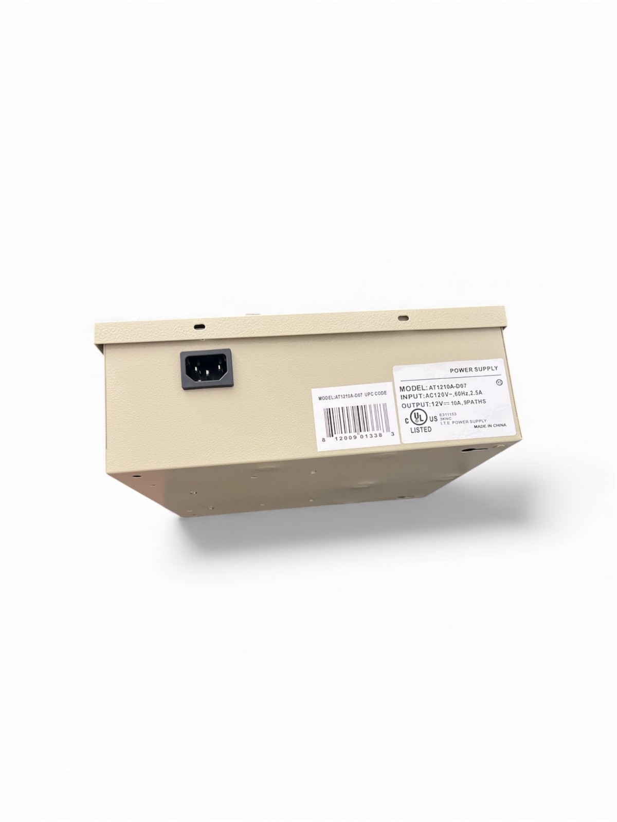 DV-AT1210A-D07 9-Port 10 Amps 12V DC Fused Output Power Distribution Box