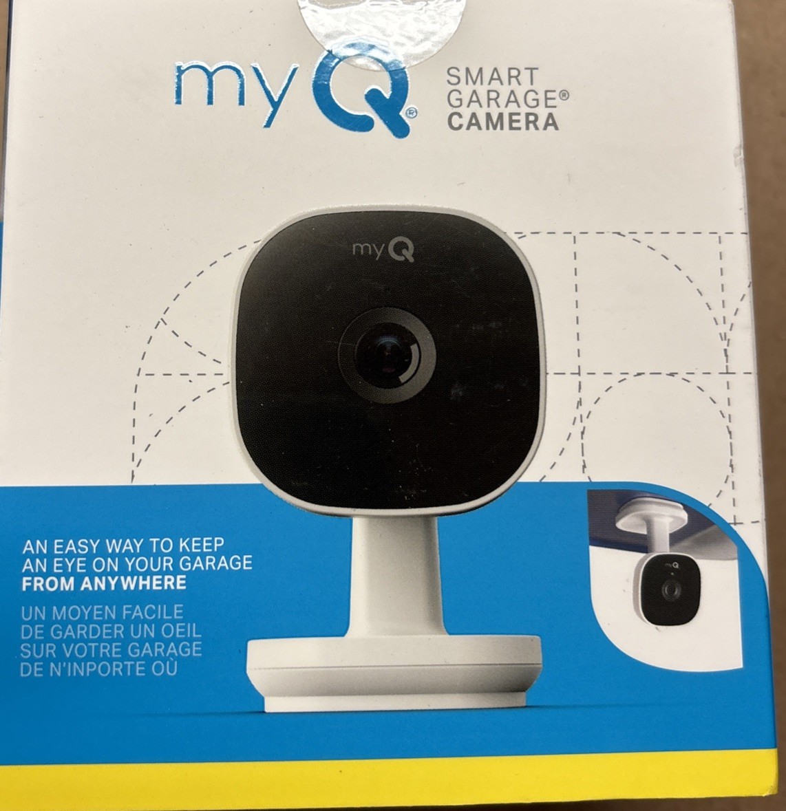 Chamberlain myQ Smart Garage HD 1080p Indoor Wi-Fi Security Camera – White