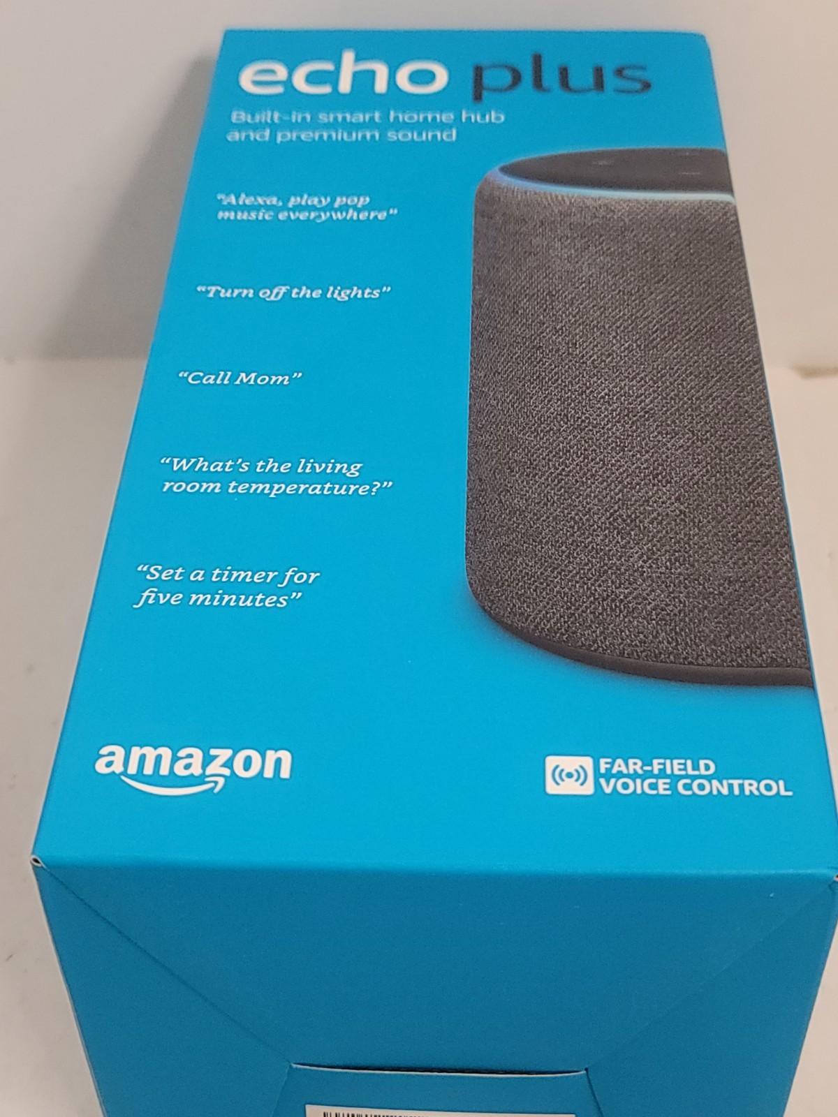 Amazon Echo Plus (2nd Gen) Smart Home Hub Grey 2018 New in Box Fast Shipping