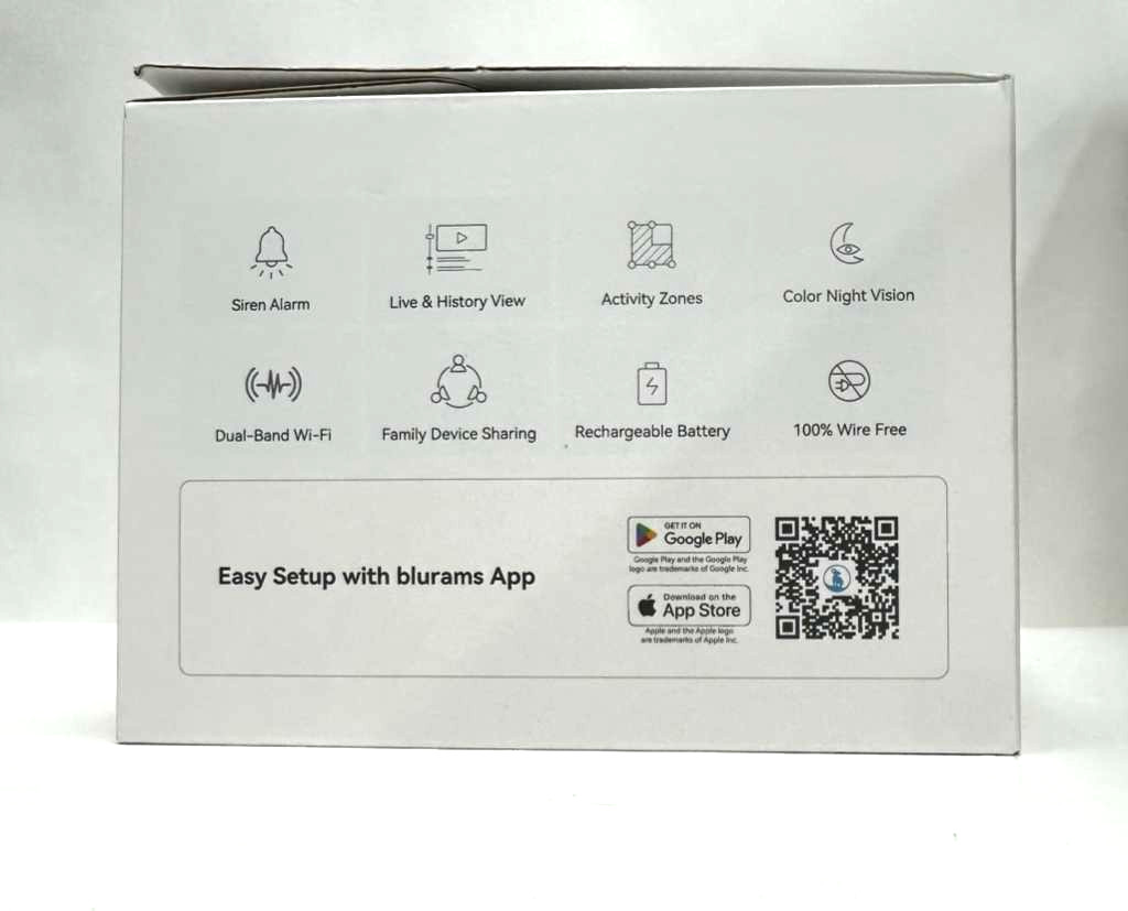blurams Solar Outdoor Camera Wireless, 360° PTZ Security Cameras Wireless Outdoo