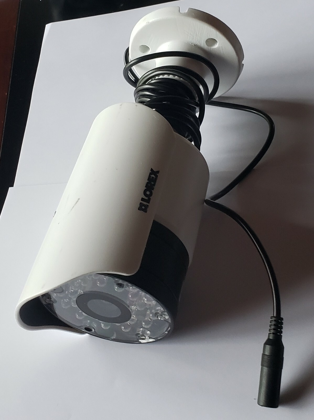 USED White Lorex MC2232 Wireless MPEG4 Security Indoor Outdoor CAMERA ONLY