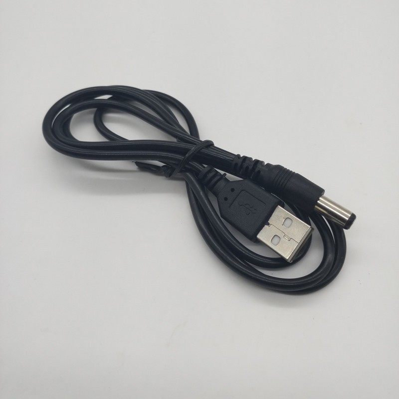 DC 5.5mm Power Cable USB A Male 5.5×2.1mm DC Plug Supply Cable Cord New b3