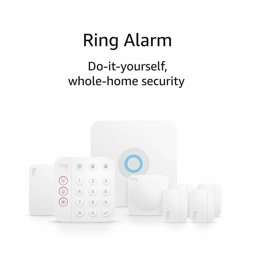 NEW Ring Alarm 8-Piece Security Kit 2nd Gen Home security System Works w/ Alexa