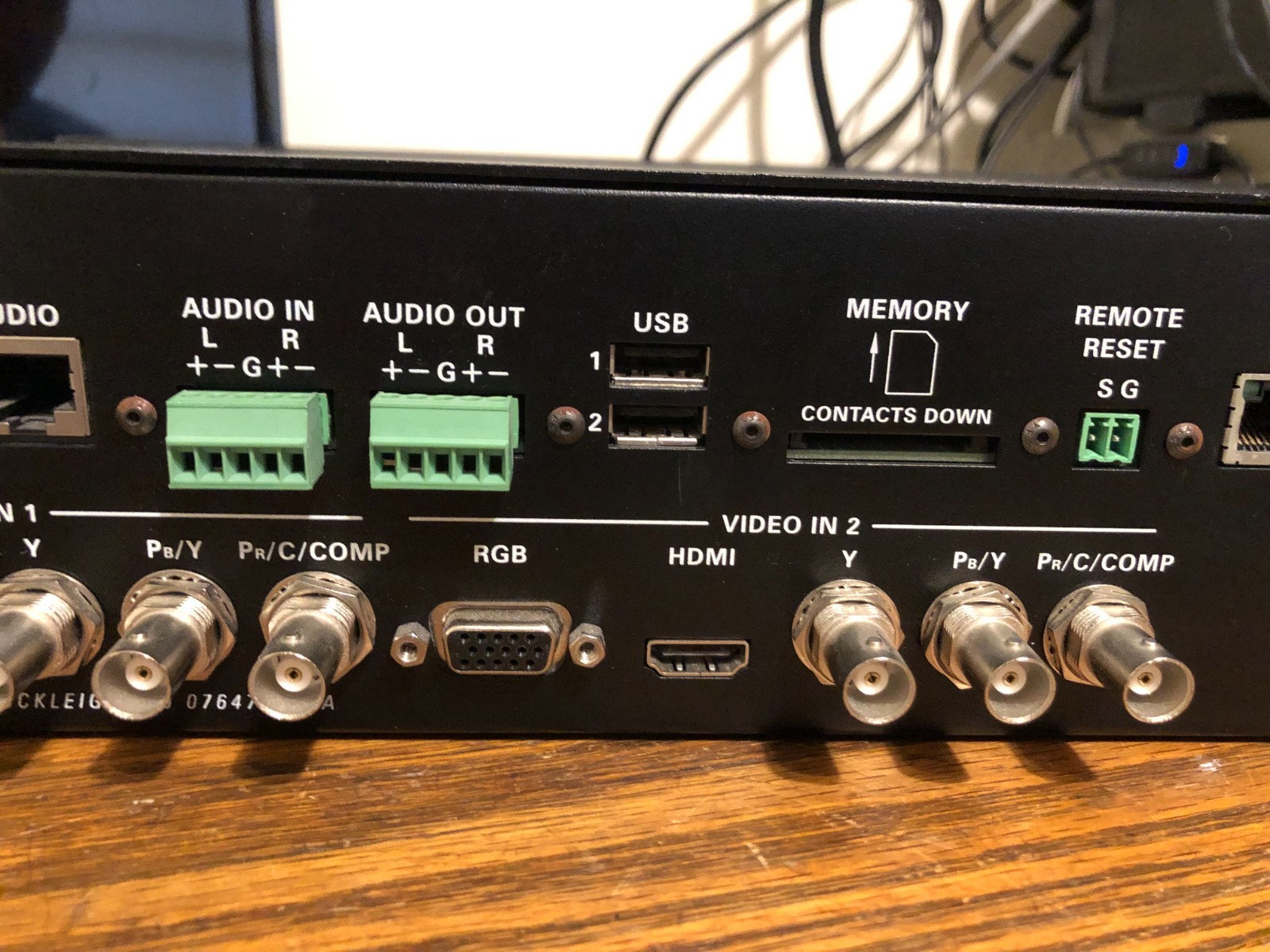 Working, Factory Defaults Crestron DGE-2, Display not Included