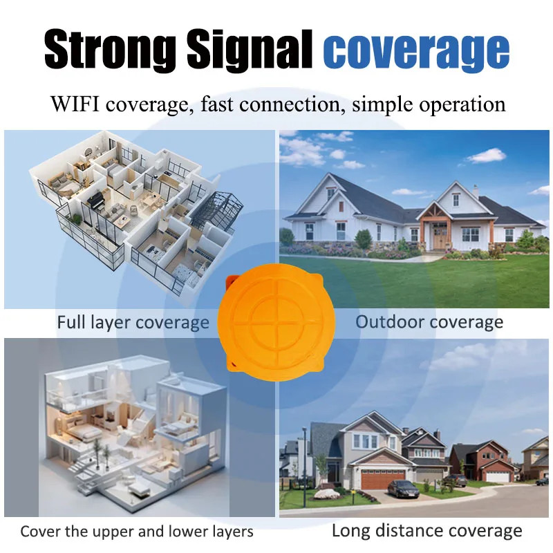Ultrasonic Liquid Level Sensor Water Tank Monitor Alert Device For Tuya Zigbee