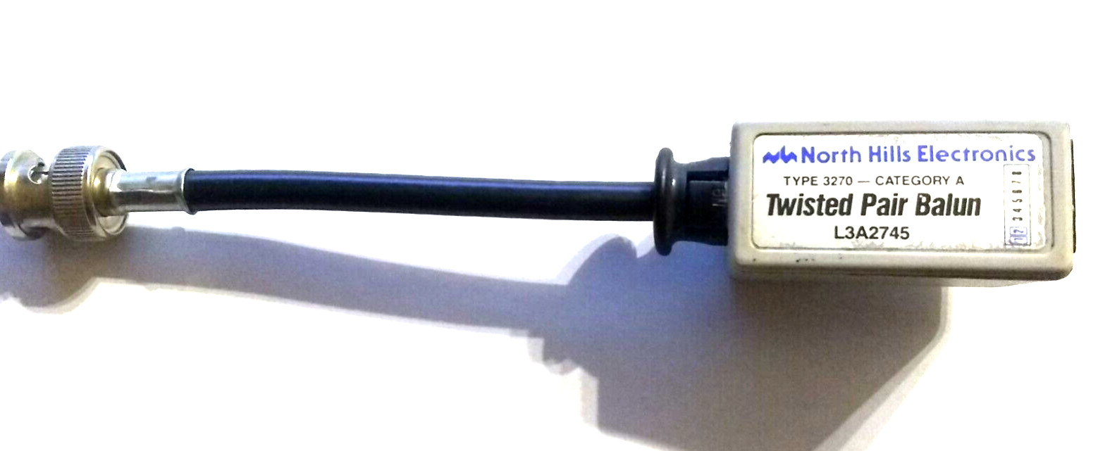 TWISTED PAIR BALUN, TYPE 3270 CAT A L3A2745