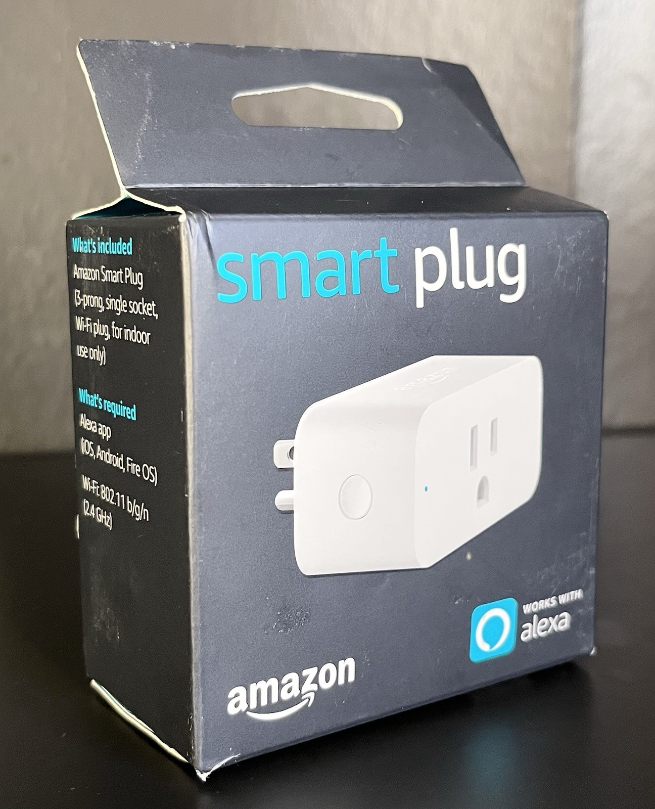 Amazon Smart Plug – White – 3-Prong – Works W/ Alexa *NEW/FACTORY SEALED*