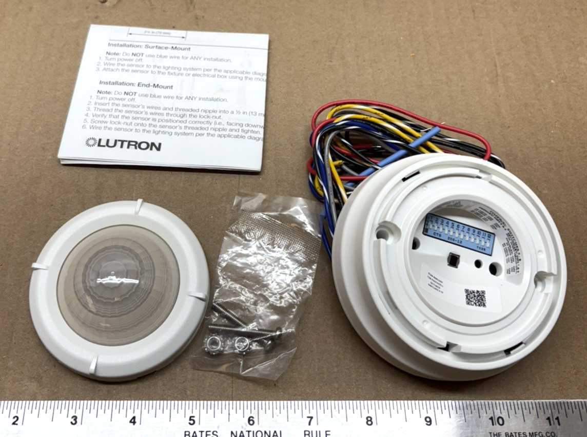 Lutron 360° High Bay PIR Occupancy Sensor 24VDC Surface Mount LUT-WSPSM24V