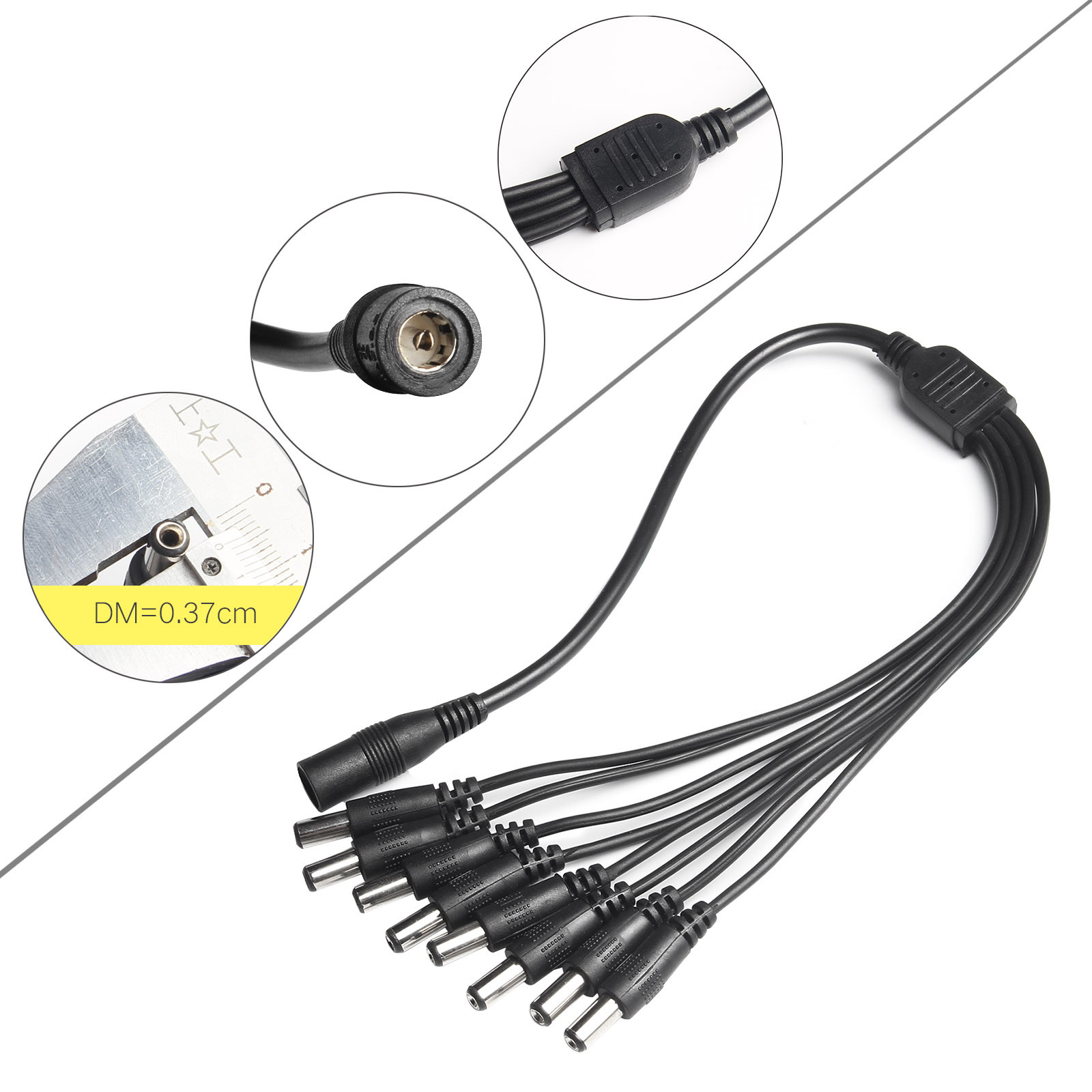 DC 12V 5A Power Supply CCTV Security Camera DVR 8 Split Swann Lorex Defender C