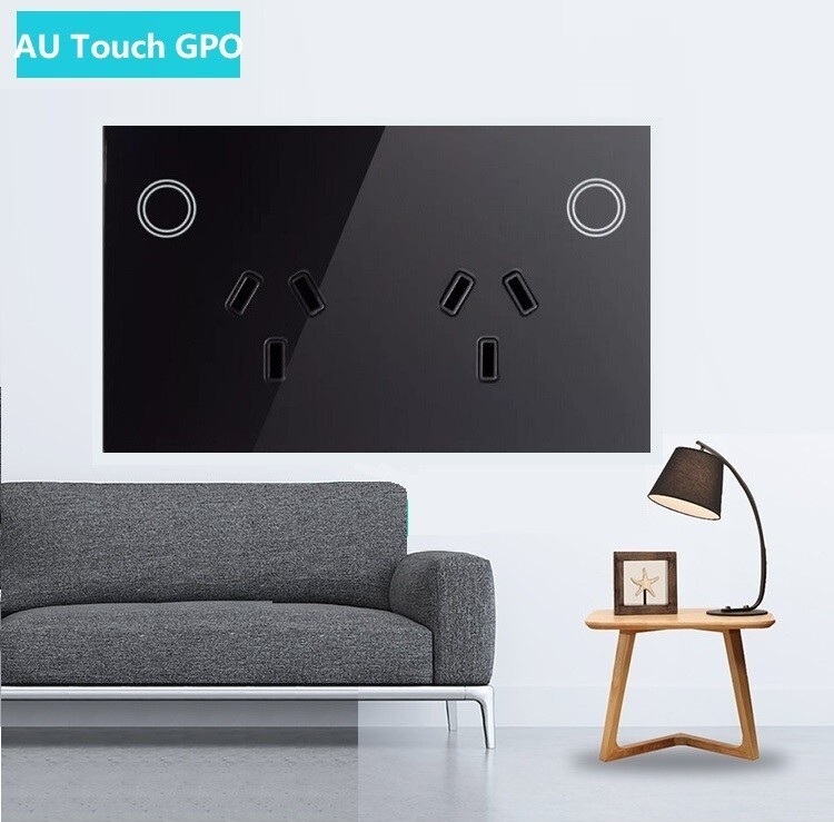 Australian Smart Home Devices WiFi Double Power Point Wall Socket 2 Gang GPOs