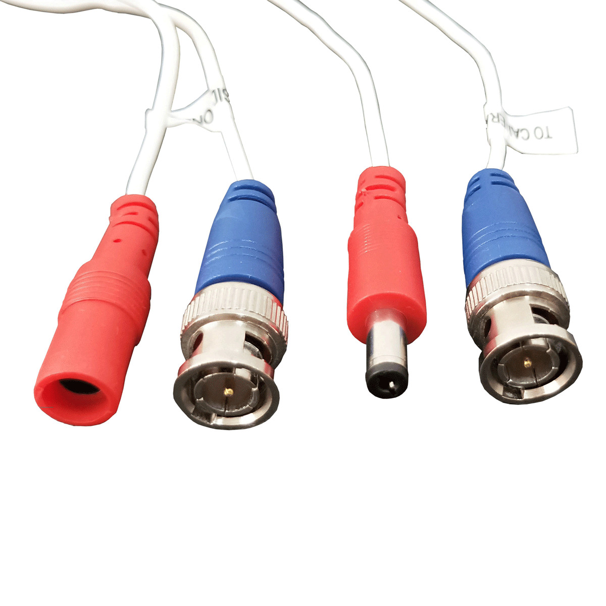 4x 200ft Security Camera BNC Video Power Cable DVR CCTV Surveillance Wire Cord