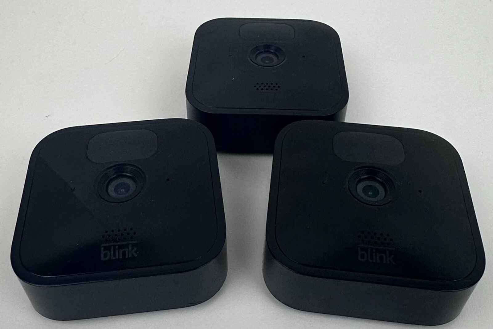 Lot of 3 Blink 3rd Gen Security Camera BCM00400U – Black – For Parts