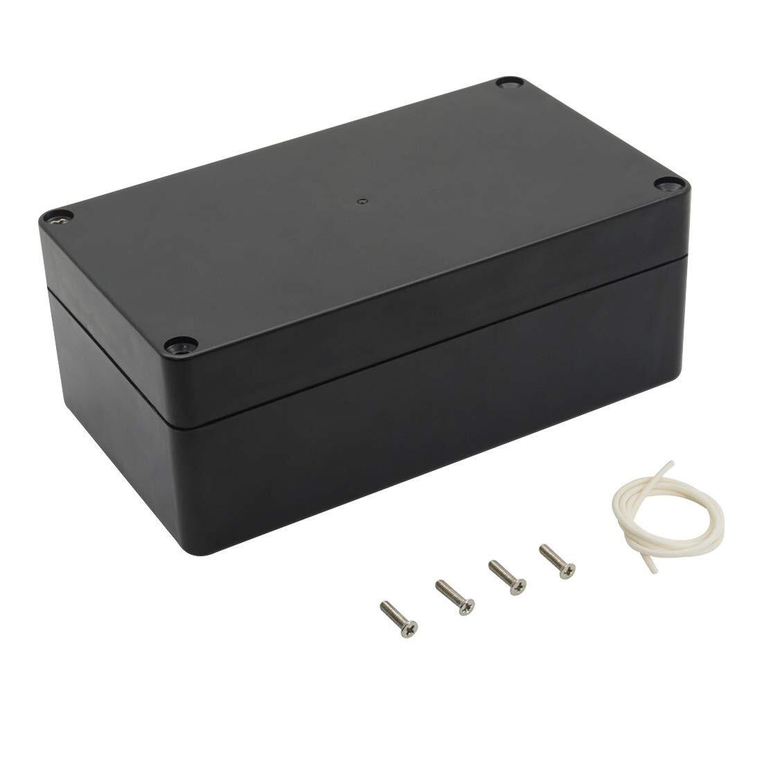 LeMotech Project Box ABS Plastic Junction IP65 6.2″x 3.5″x 2.4″, 1 pack
