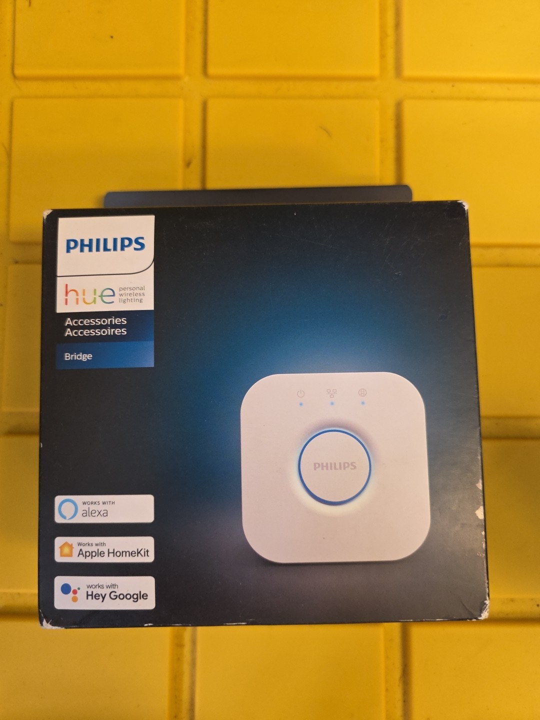Philips Hue Bridge 458471 Wireless Smart Home Lighting Hub NIB