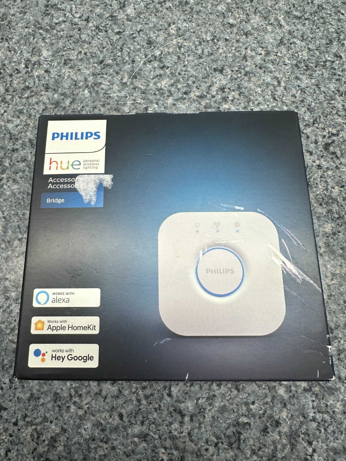 Philips Hue Bridge (Latest 2nd Generation) Lighting Controller Hub – White