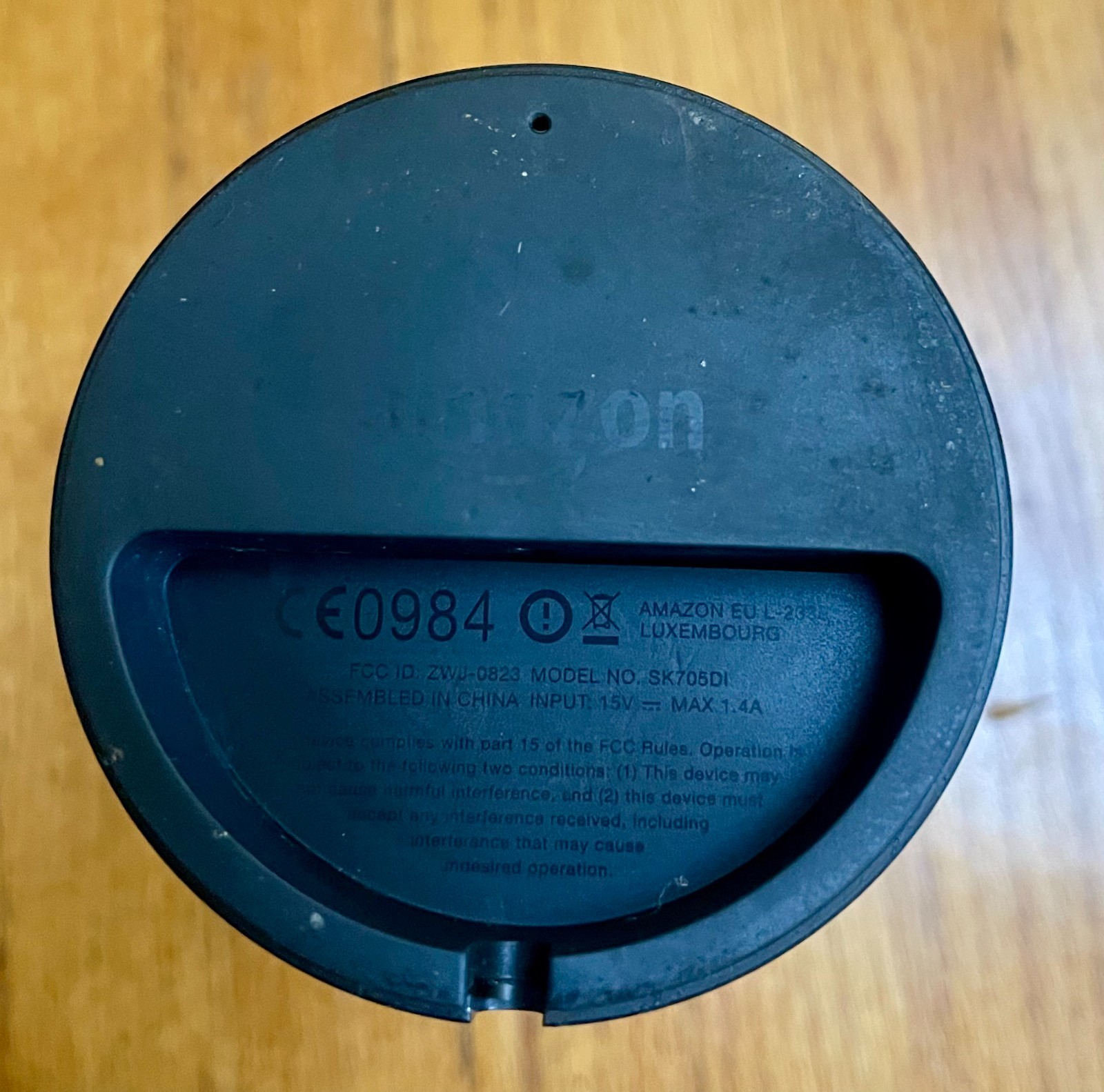 Amazon Echo 1st Gen Smart Speaker Black SK705DI – Tested, works.