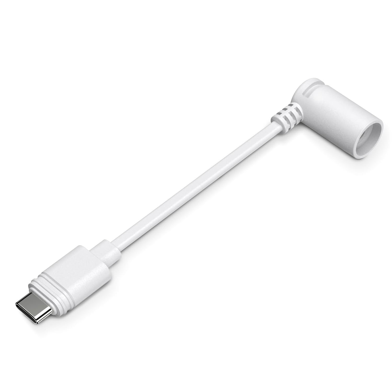Ring Barrel Plug to USB-C Adapter for USB-C Cameras and Barrel Plug Solar Panels