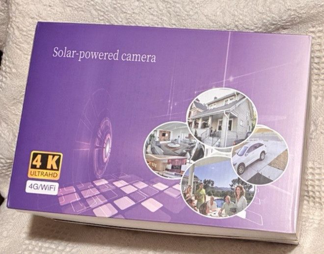 Dual Band WiFi6 Solar Battery Power Wireless Security Camera 4MP Outdoor camera