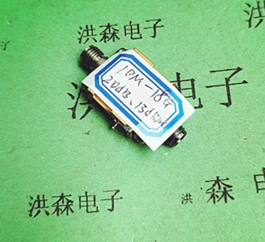 MITEQ AFS4-00101800-100-10P-4 10M-18GHz 20dB 13dBm RF amplifier