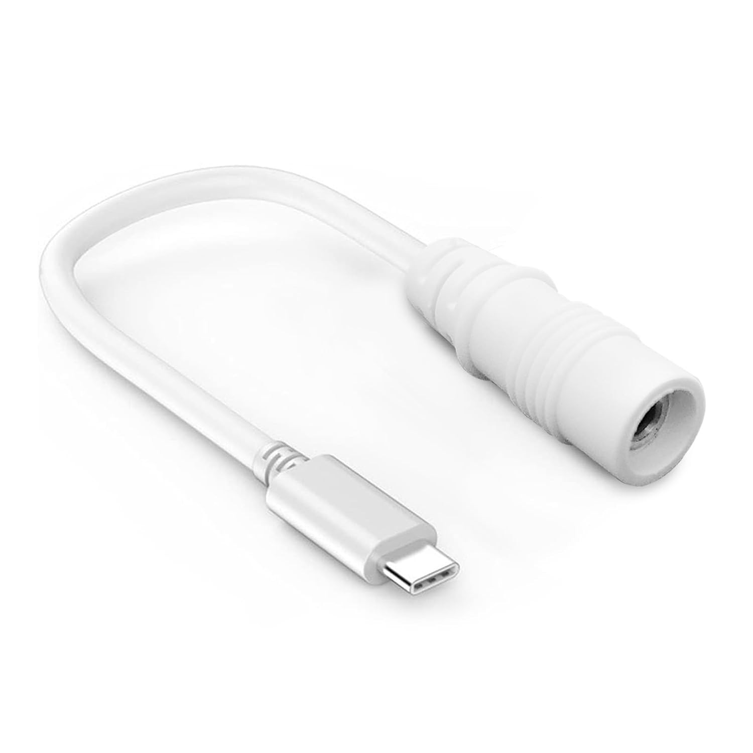 Ring Barrel Plug to USB-C Adapter for Solar Panels & USB-C Cameras