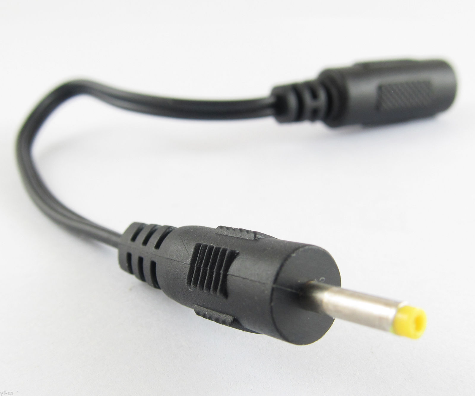 4pcs 2.5×0.7mm Male Plug to 5.5×2.1mm Female Jack DC Power Adapter cable 15cm