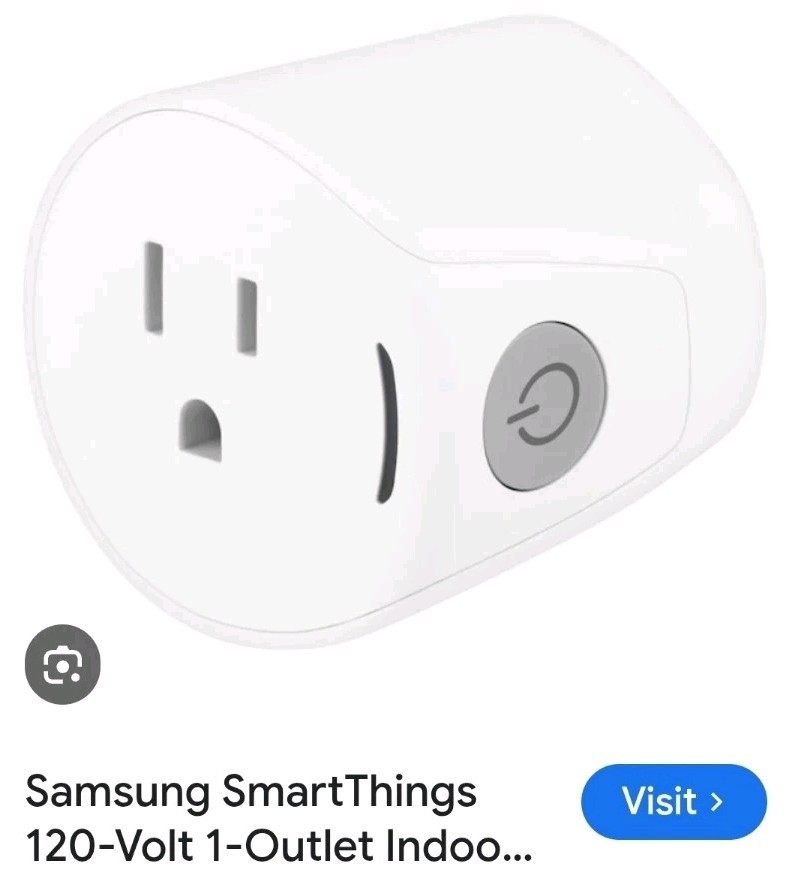 Samsung SmartThings Outlet – ZigBee Certified New – Open Box