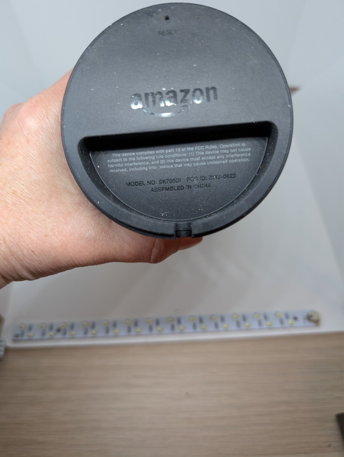 Amazon Echo (1st Generation) Smart Assistant – Black SK705DI