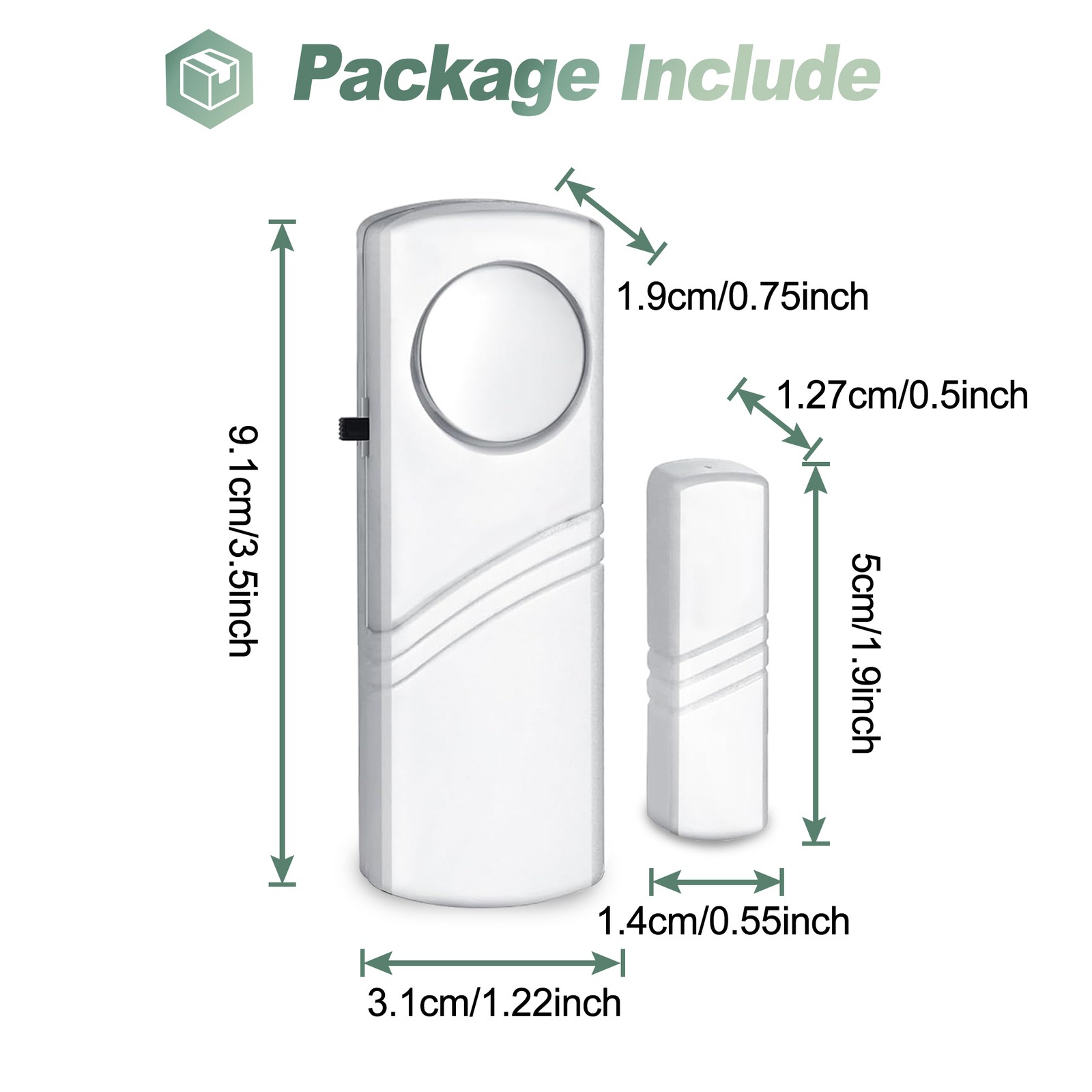 10x Home Safety Burglar Alarm Wireless System Security Device Door Window Sensor