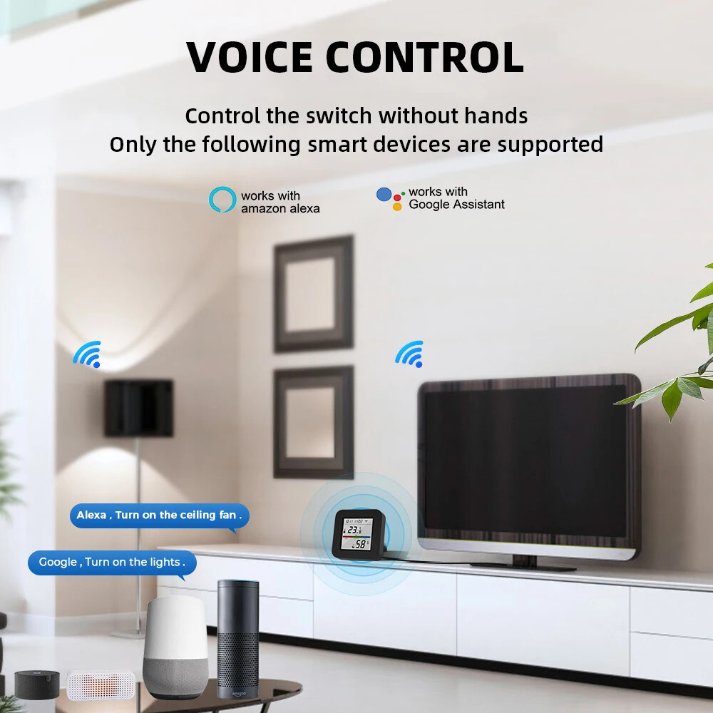 WiFi IR Universal Remote Control Temperature and Humidity Sensor Smart Life App