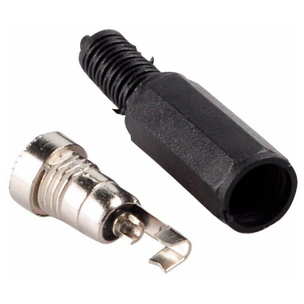 40Pcs DC Power Plug Adapter Male Female Socket Jack Cable Connector 5.5 x 2.1mm