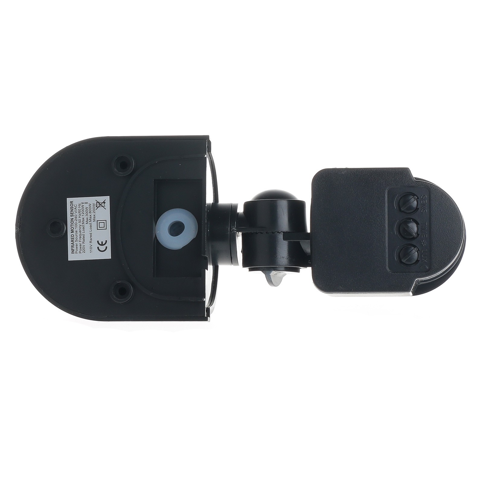 AC 85-265V Maintenance Motion Infrared Sensor Switch For Outdoor 180° Detection